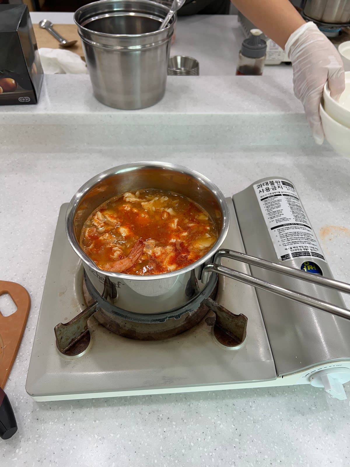 クッコリアン料理教室 3